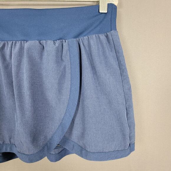 Under Armour Skort S Blue HeatGear Wrap Front Athleisure - Picture 2 of 8
